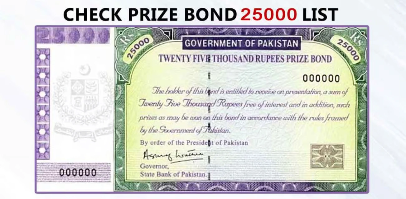 25000 Prize Bond List 2026 Draw No 21 Today 10 March