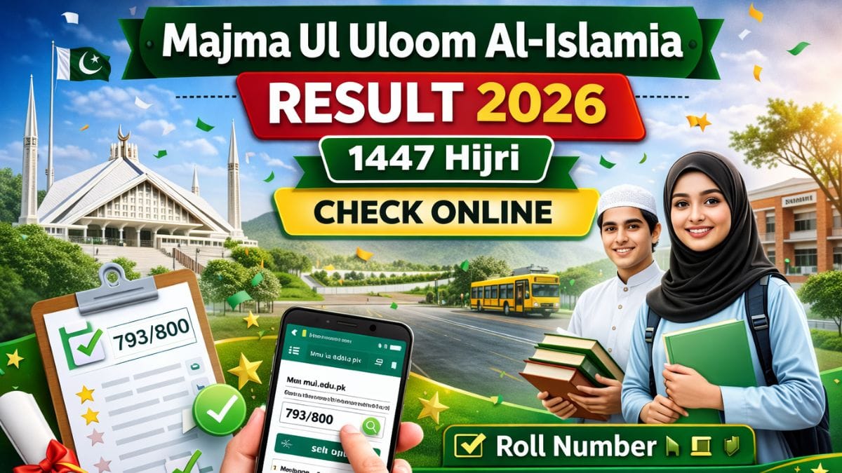 Majma Ul Uloom Al-Islamia Result 2026 (1447 Hijri) Check Online