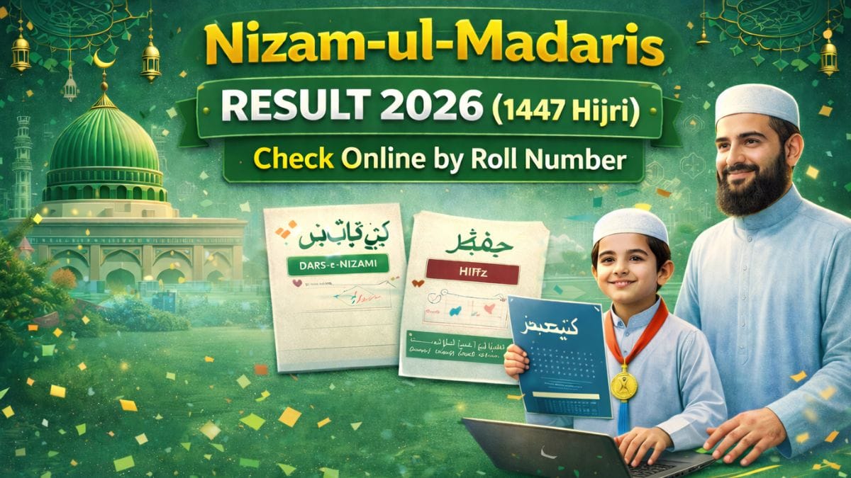 Nizam-ul-Madaris Result 2026 (1447 Hijri) Check Online by Roll Number